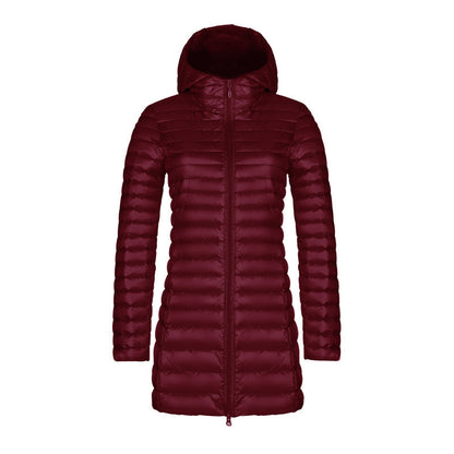 Dünne Steppjacke für Damen