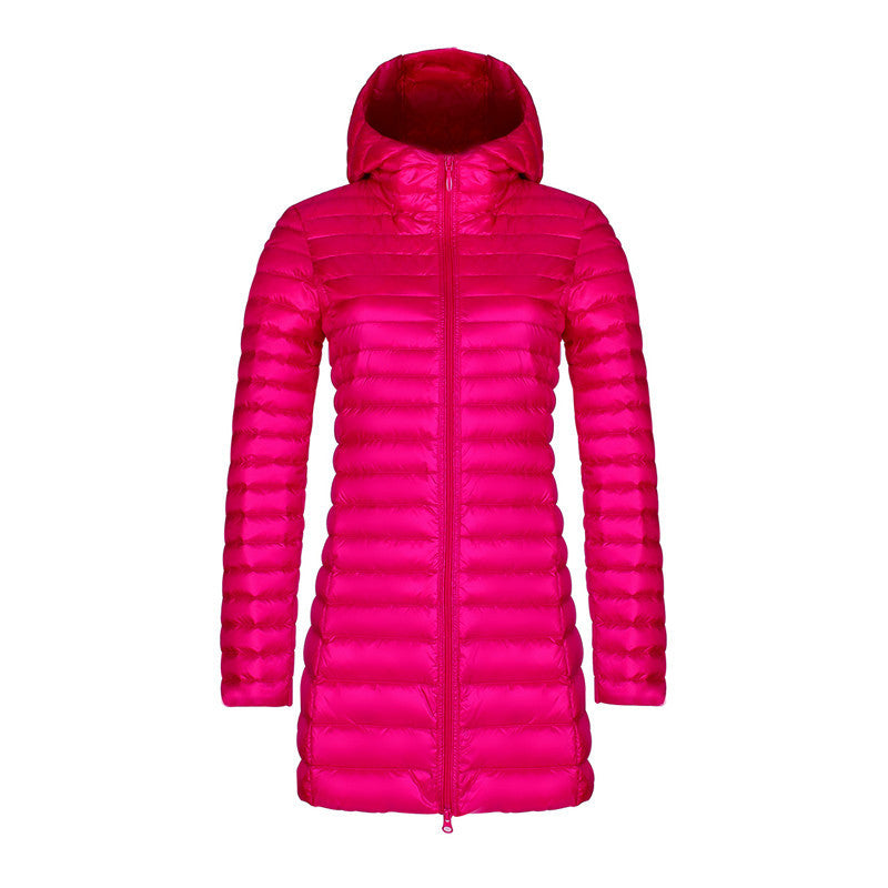 Dünne Steppjacke für Damen