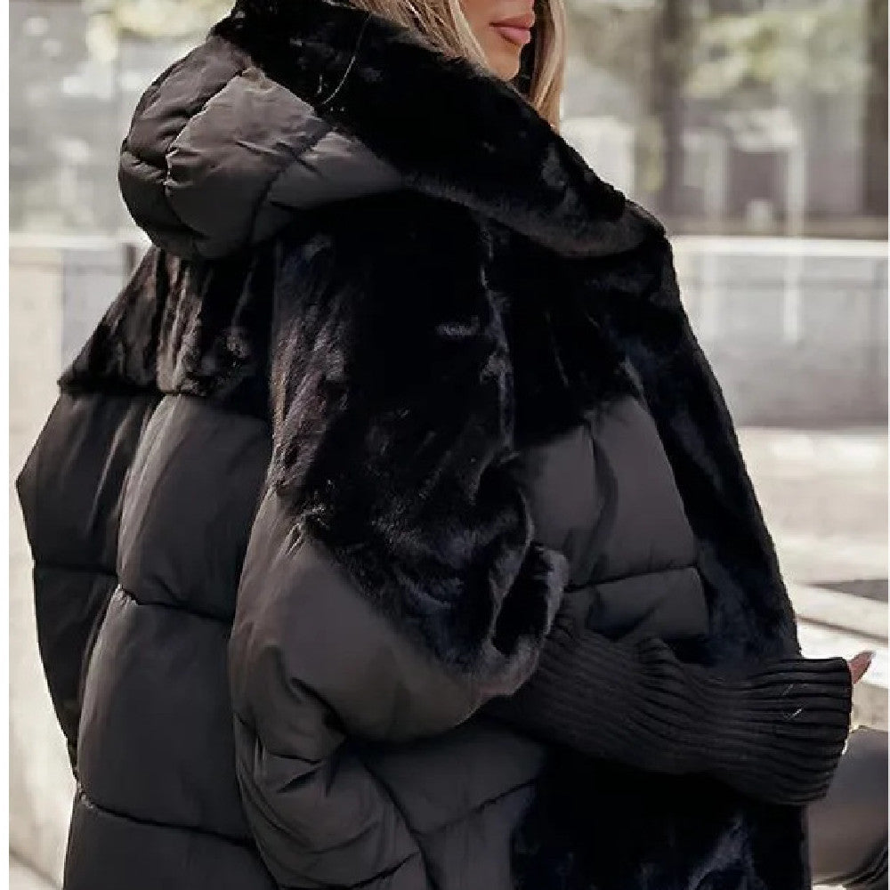 Manteau en couette neuf pour femme, coupe ample